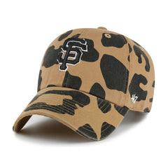 San Francisco Giants Women's Rosette Clean Up Adjustable Hat Brown | 47 brand