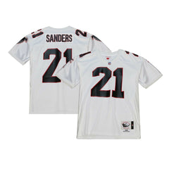 Deion Sanders Atlanta Falcons 1991 Authentic Throwback Retired Player Jersey - White for sale