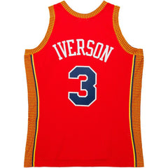 Allen Iverson Philadelphia 76ers 2004/05 Hardwood Classics Swingman Jersey - Red