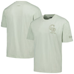 Colorado Rockies Pro Standard Oversized Neutral CJ Dropped Shoulders T-Shirt Mint