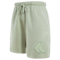 Boston Red Sox Pro Standard Neutral Fleece Shorts Light Green