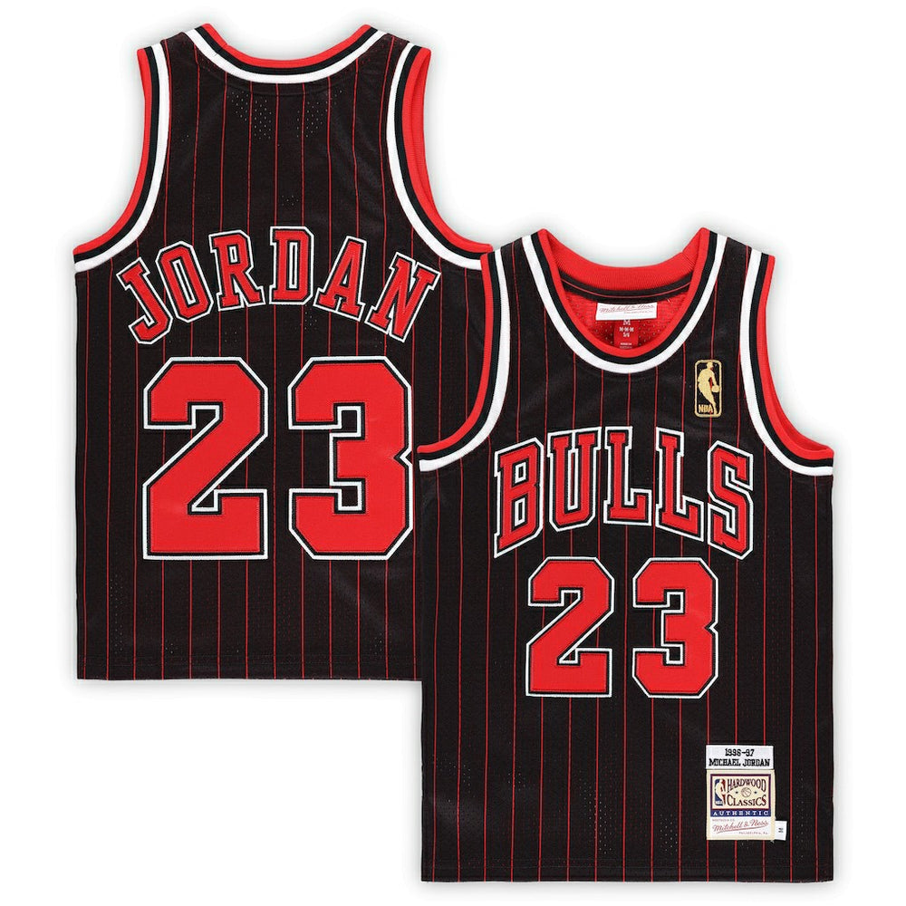 Michael Jordan Chicago Bulls Preschool 1996/97 Hardwood Classics Authentic Jersey sale - Black