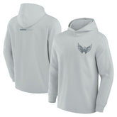 Washington Capitals Fanatics Elements Lightweight Tri-Blend Fleece Hoodie Gray