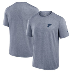 St. Louis Blues Fanatics Front Office Tech T-Shirt Navy