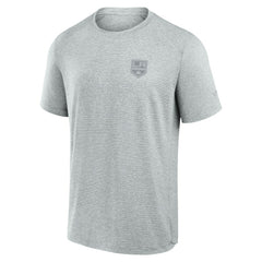 Los Angeles Kings Fanatics Front Office Tech T-Shirt Gray