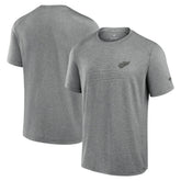 Detroit Red Wings Fanatics Front Office Tech T-Shirt Black