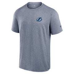 Tampa Bay Lightning Fanatics Front Office Tech T-Shirt Navy