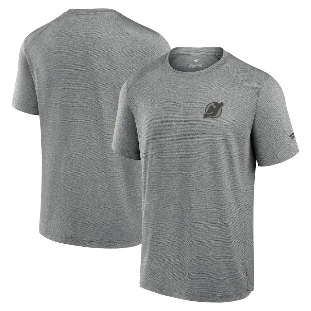 New Jersey Devils Fanatics Front Office Tech T-Shirt Black