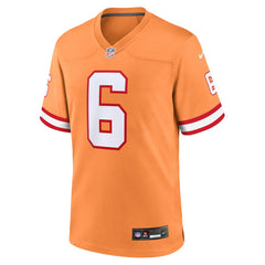 Baker Mayfield Tampa Bay Buccaneers Throwback Game Jersey - Orange