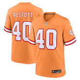 Mike Alstott Tampa Bay Buccaneers Throwback Game Jersey - Orange