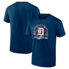 Detroit Tigers X 2023 SummerSlam T-Shirt Navy