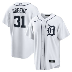 Riley Greene Detroit Tigers Replica Player Jersey - White