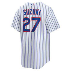 Seiya Suzuki Chicago Cubs Home Replica Jersey - White