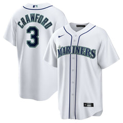 JP Crawford Seattle Mariners Home Replica Jersey White | Nike