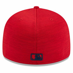 Los Angeles Angels 2024 Clubhouse Low Profile 59FIFTY Fitted Hat Red | New Era