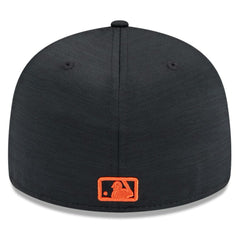 Baltimore Orioles 2024 Clubhouse Low Profile 59FIFTY Fitted Hat Black | New Era