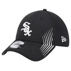 Chicago White Sox Active Dash Mark 39THIRTY Flex Hat Black | New Era