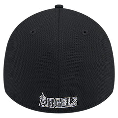 Los Angeles Angels Active Dash Mark 39THIRTY Flex Hat Black | New Era