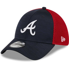 Atlanta Braves Neo 39THIRTY Flex Hat Navy | New Era