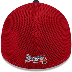 Atlanta Braves Neo 39THIRTY Flex Hat Navy | New Era