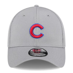 Chicago Cubs Active Pivot 39THIRTY Flex Hat Gray | New Era
