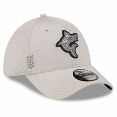 Miami Marlins 2024 Clubhouse 39THIRTY Flex Hat Cream | New Era