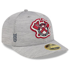 Atlanta Braves 2024 Clubhouse Low Profile 59FIFTY Fitted Hat Gray | New Era