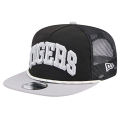 Detroit Tigers Throwback Meshback Golfer Hat Black | New Era