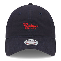 Boston Red Sox Women's Script 9TWENTY Adjustable Hat Navy | New Era