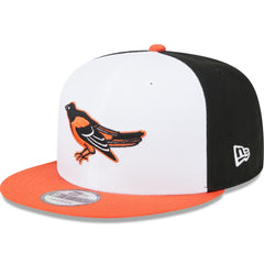 Baltimore Orioles 2024 Batting Practice 9FIFTY Snapback Hat White | New Era