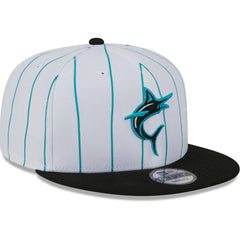Miami Marlins 2024 Batting Practice 9FIFTY Snapback Hat White | New Era