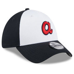 Atlanta Braves 2025 Batting Practice 39THIRTY Flex Hat White | New Era