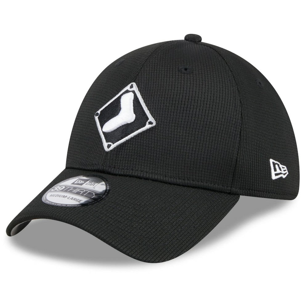 Chicago White Sox 2025 Batting Practice 39THIRTY Flex Hat Black | New Era
