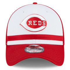 Cincinnati Reds 2025 Batting Practice 39THIRTY Flex Hat White | New Era