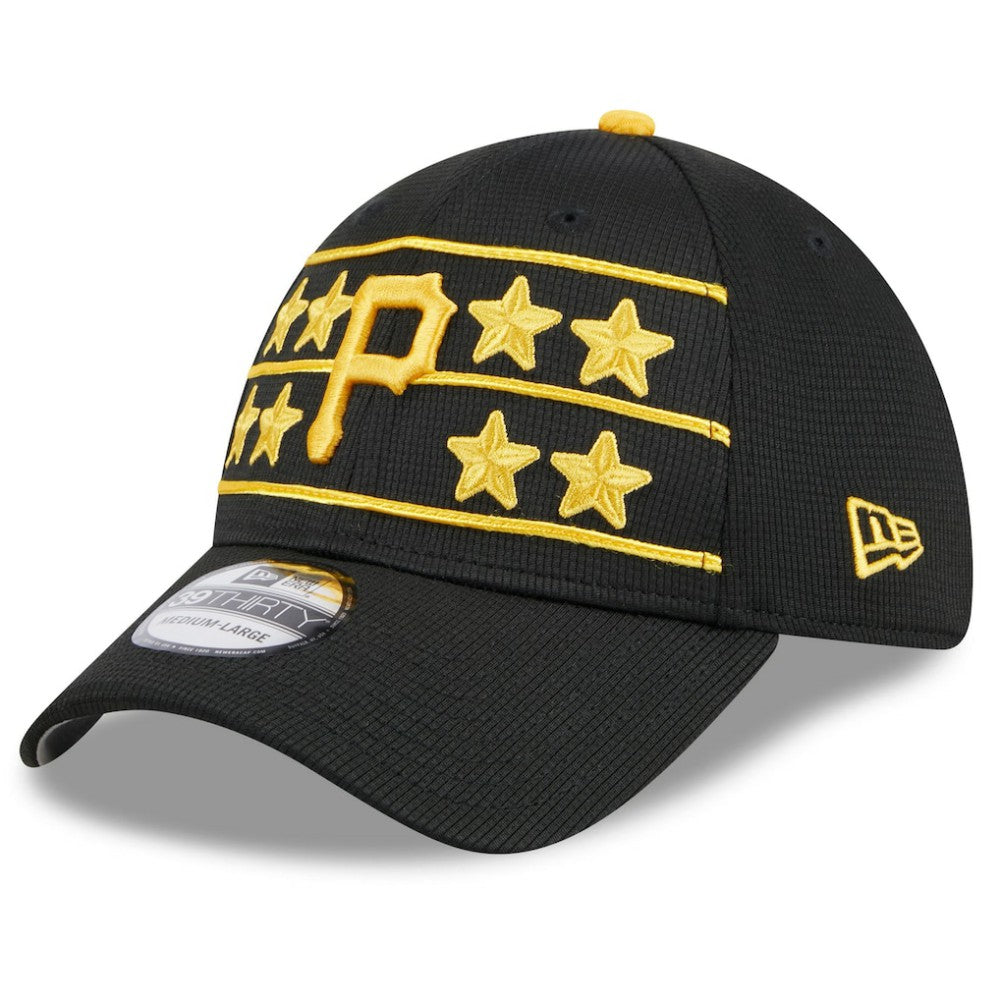 Pittsburgh Pirates 2025 Batting Practice 39THIRTY Flex Hat Black | New Era