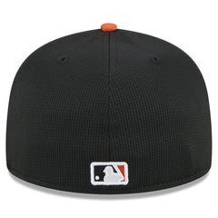 Baltimore Orioles 2025 Batting Practice 59FIFTY Fitted Hat White | New Era