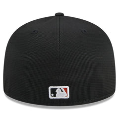 San Francisco Giants 2025 Batting Practice 59FIFTY Fitted Hat Black | New Era