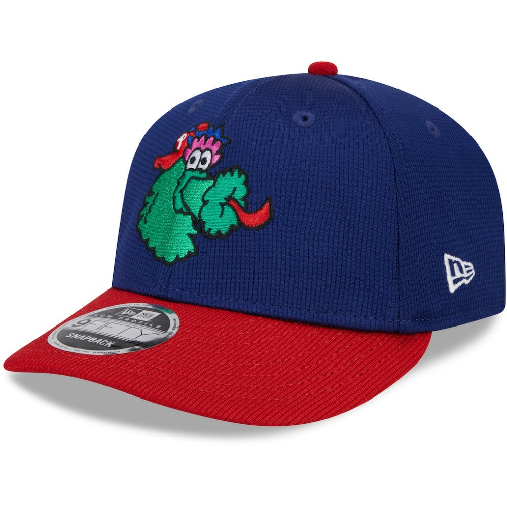 Philadelphia Phillies 2025 Batting Practice Low Profile 9FIFTY Snapback Hat Navy | New Era