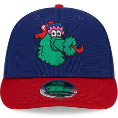 Philadelphia Phillies 2025 Batting Practice Low Profile 9FIFTY Snapback Hat Navy | New Era