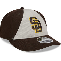 San Diego Padres 2025 Batting Practice Low Profile 9FIFTY Snapback Hat Brown | New Era