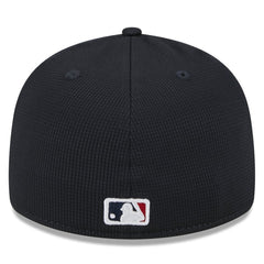 Atlanta Braves 2025 Batting Practice Low Profile 59FIFTY Fitted Hat White | New Era