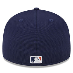 Houston Astros 2025 Batting Practice Low Profile 59FIFTY Fitted Hat Orange | New Era