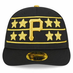 Pittsburgh Pirates 2025 Batting Practice Low Profile 59FIFTY Fitted Hat Black | New Era