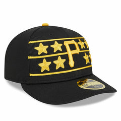 Pittsburgh Pirates 2025 Batting Practice Low Profile 59FIFTY Fitted Hat Black | New Era