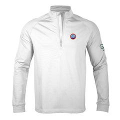 Colorado Rockies Levelwear City Connect Calibre Insignia Core Quarter-Zip Pullover Top White