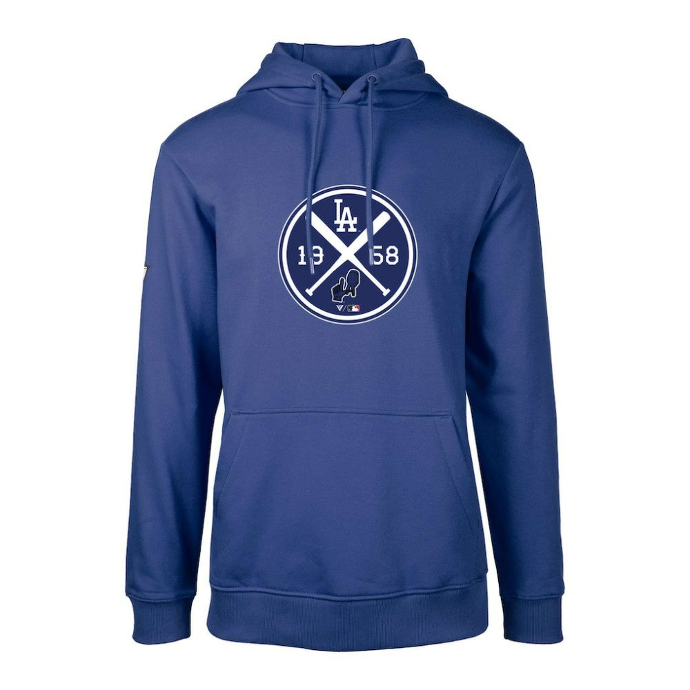 Los Angeles Dodgers Levelwear City Connect Podium Strike Pullover Hoodie Royal