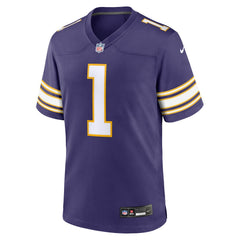Warren Moon Minnesota Vikings Retired Player Alternate Game Jersey - Purple