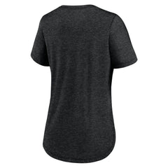 Baltimore Orioles Women's Big Swoosh Tri-Blend Scoop Neck T-Shirt Charcoal | Nike