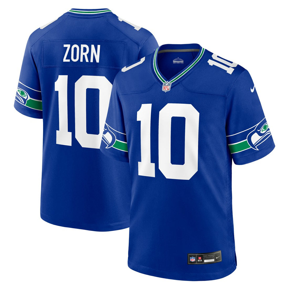 Jim Zorn Seattle Seahawks Retired Player Alternate Game Jersey - Royal