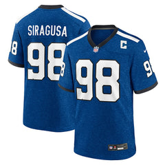 Tony Siragusa Indianapolis Colts Retired Player Alternate Game Jersey - Blue